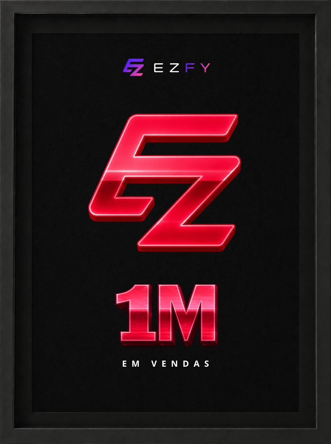 Placa Ezfy 1 milhão